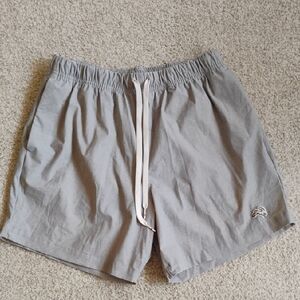 Tracksmith Light Gray Athletic Shorts